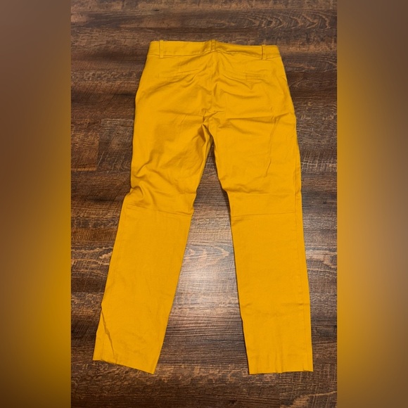 J. Crew Vibrant Yellow Cropped Pants - Picture 3 of 4
